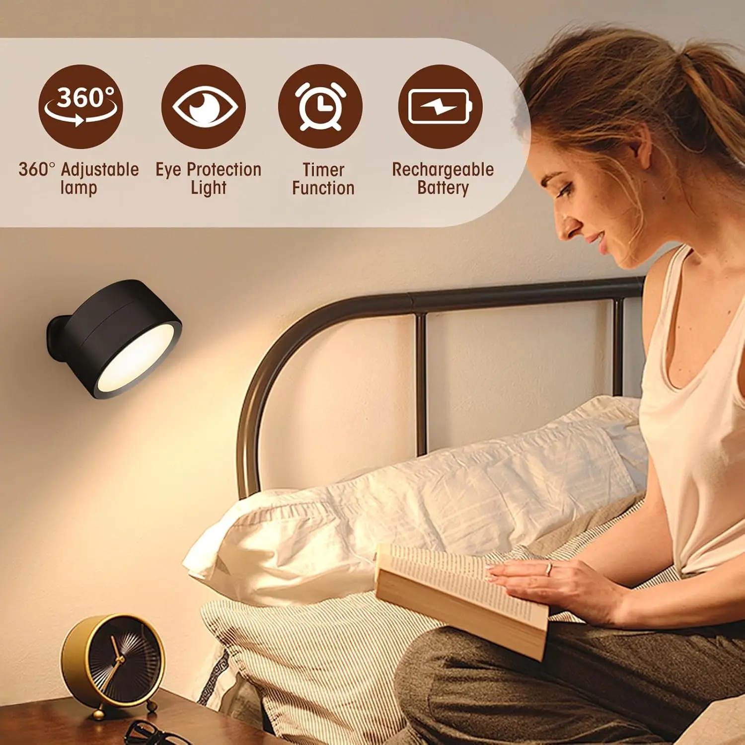 Magnetic LED Wall Light Night  - đánh giá và giá Photography Lighting Wall