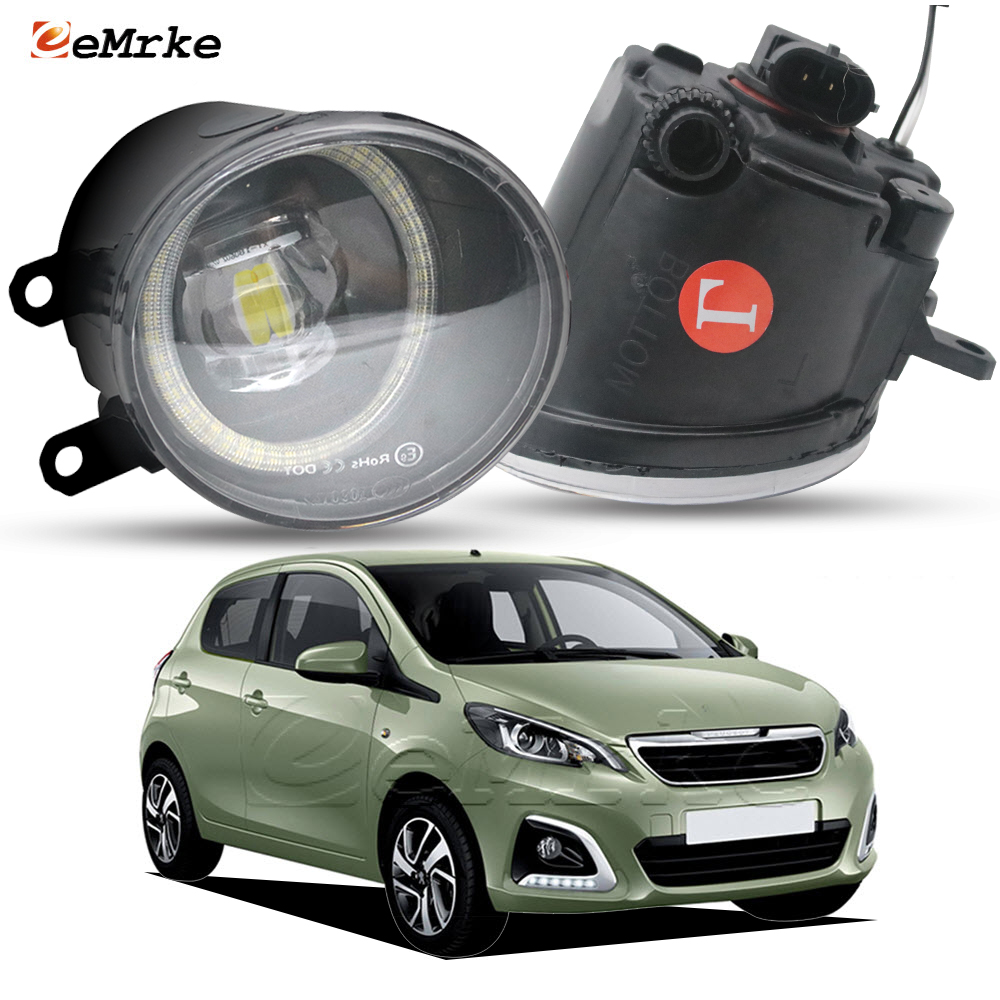 LED Fog Lamp PTF Lens for Peug - đánh giá và giá Led Ring Light 18