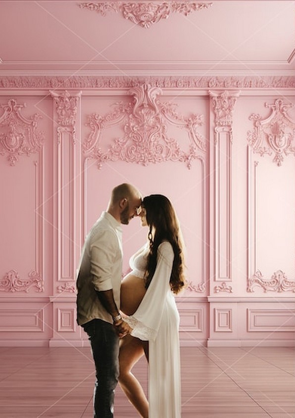 Pink Maternity Paneled Room Co - đánh giá và giá Photography Lighting Composition
