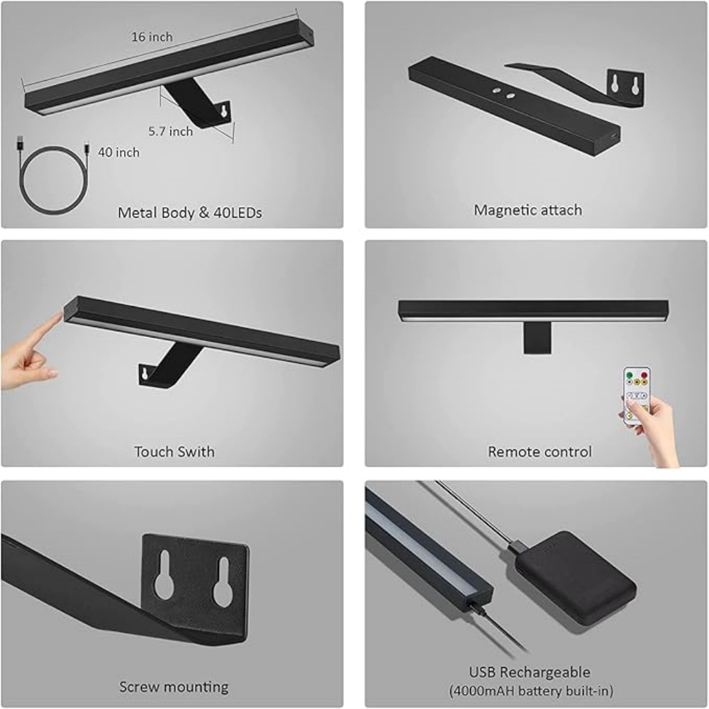 4000mAh LED Rechargeable Wall  - đánh giá và giá Photography Lighting Wall